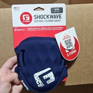 G-FORM Women's Shockwave Series Softball Elbow Guard: NAVY: NEW WITH TAGS: S/M